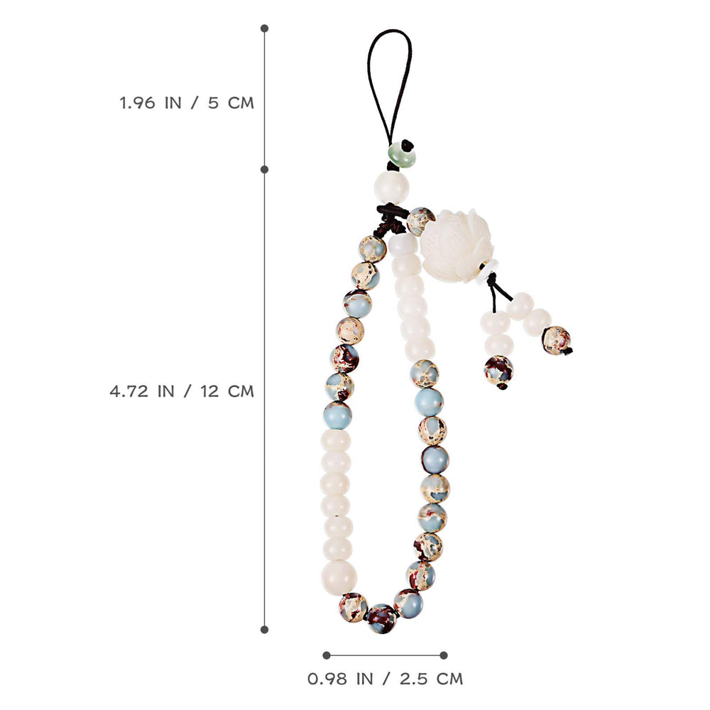Cell Phone Lanyard Strap Hand Made Hand Wrist Lanyard Anti-Lost Short Lanyard for Phone Keys MP3 MP4
