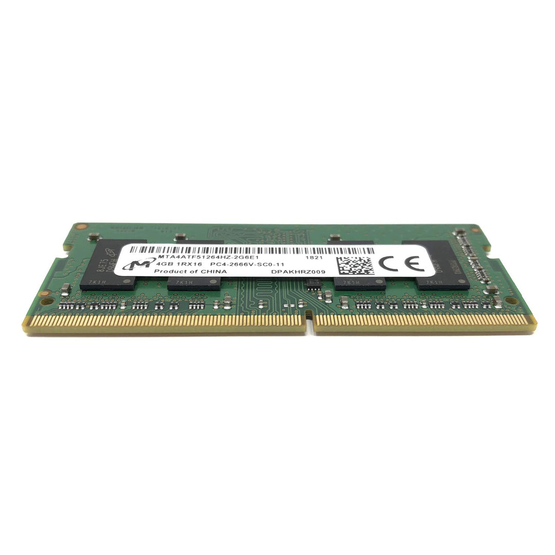 MTA4ATF51264HZ-2G6E1 PC4-2666 4GB DDR4 SODIMM Memory
