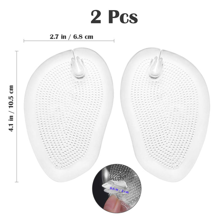 HEALLILY Soft Silicone Gel Cushions Pad Toe Protectors 