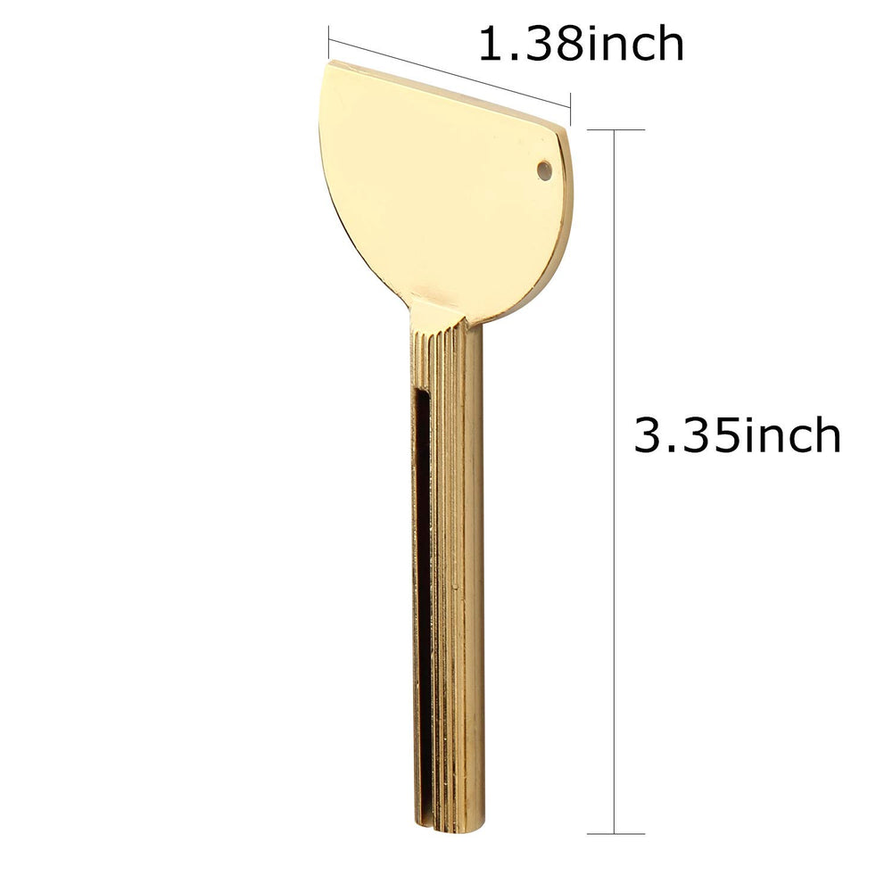 sansheng 4PCS Toothpaste Squeezer,Tube Squeezer, Metal 