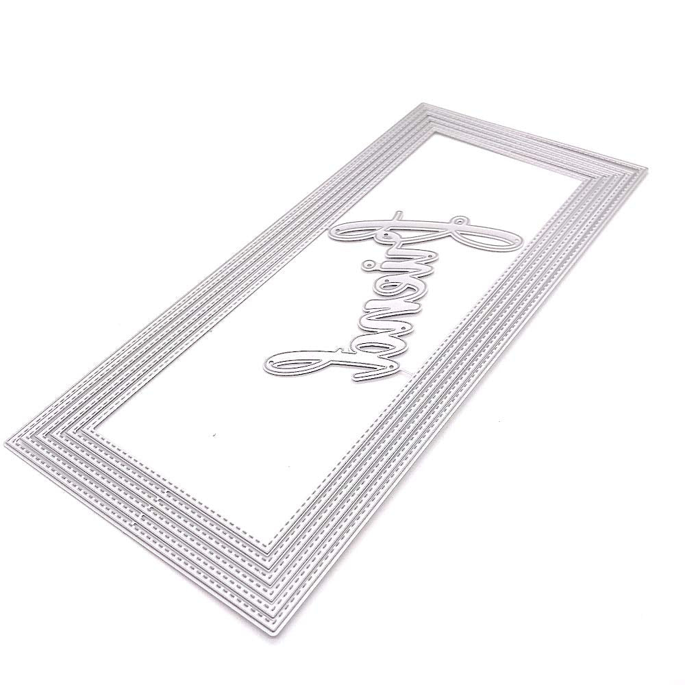 KSCRAFT Basic Stitched Nesting Slimline Die Metal Cutti