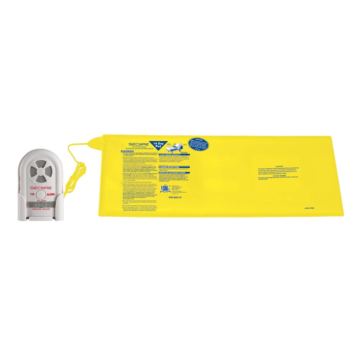 Secure 14BSET-5 Bed Exit Patient Sensor Pad Alarm for Elderly Fall and Wandering Prevention