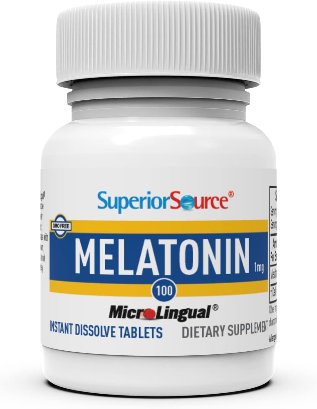 Superior Source Melatonin Multivitamin 1mg 100 Count
