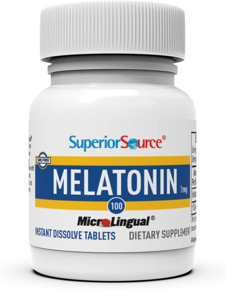 Superior Source Melatonin Multivitamin 1mg 100 Count