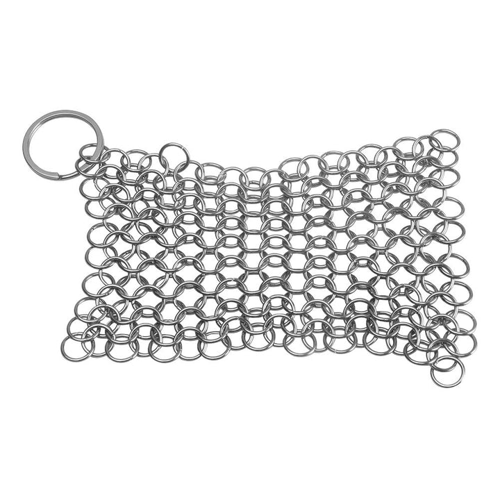 Stainless Steel Cast Iron Cleaner, 10x10cm Chainmail Sc