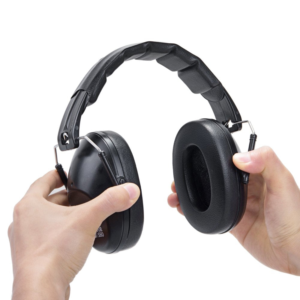34dB Shooting Ear Protection - Special Designed Ear Muffs Lighter Weight &amp; Maximum Hearing Protection, Black