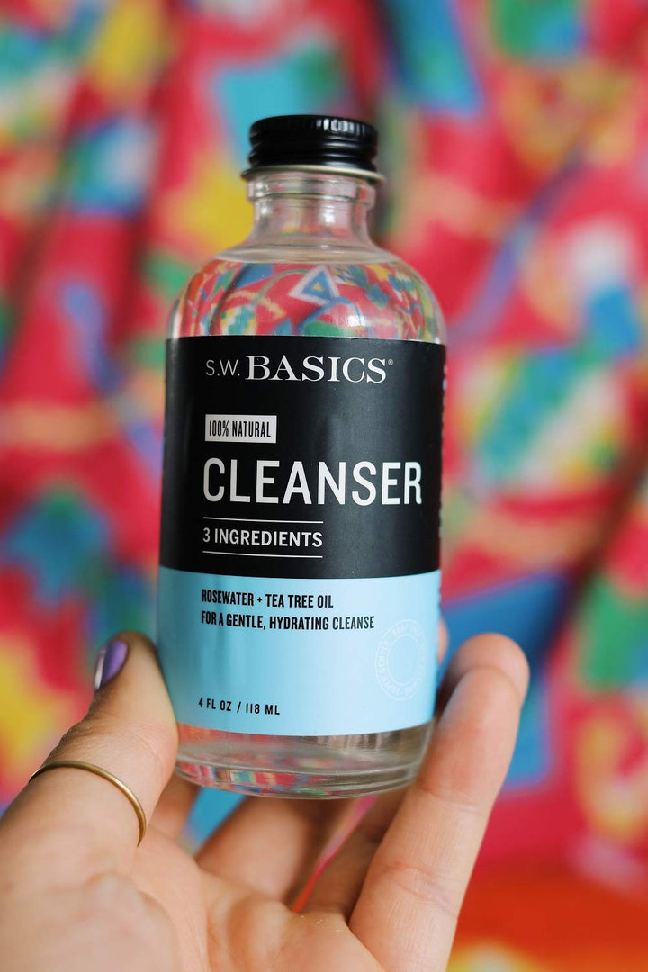 Vegan Vegetarian Skin Care Cleanser by SW Basics - All Natural Skincare - Organic Ingredients