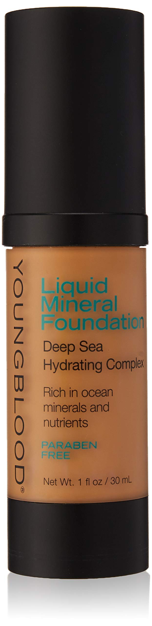Liquid Mineral Foundation, Tahitian Sun, 1 Ounce