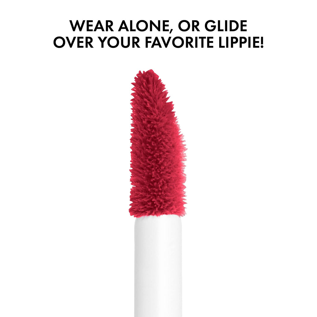 Butter Gloss, Non-Sticky Lip Gloss - Red Velvet (Deep Red)
