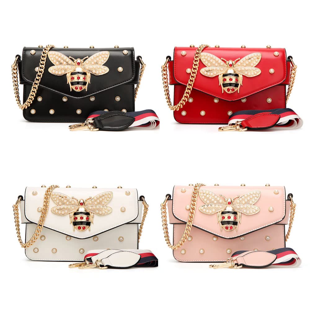 Beatfull Designer Bee Purse Fashion Crossbody Purse wit