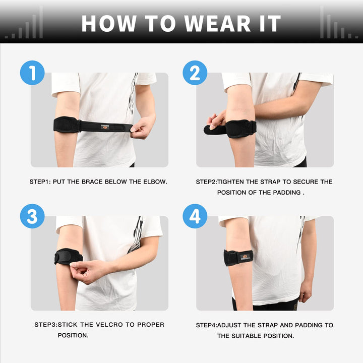 INDEEMAX Tennis Elbow Brace for Men &amp; Women Gol