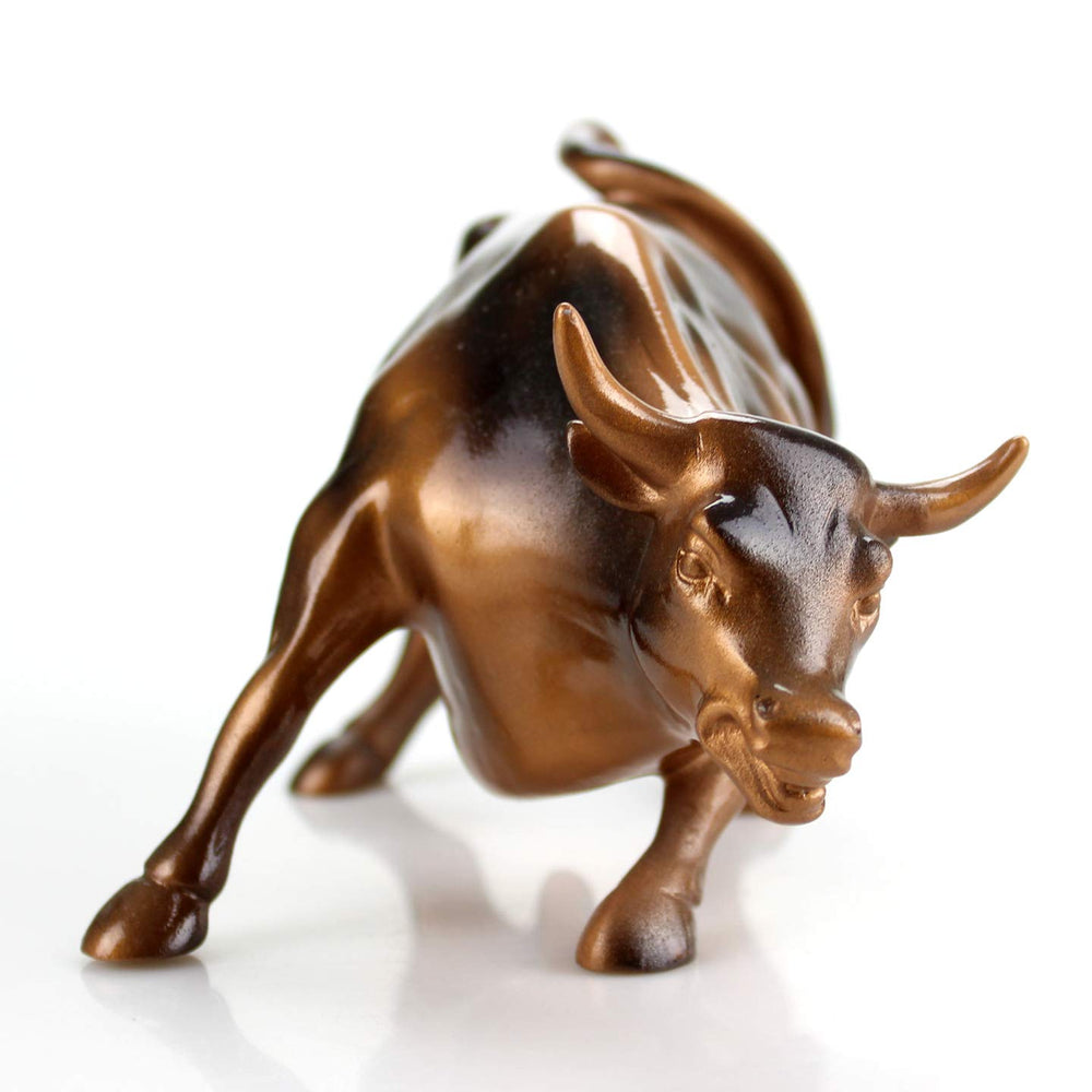Torkia - Official Licensed Bronze Wall Street Bull Stoc