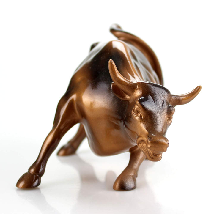 Torkia - Official Licensed Bronze Wall Street Bull Stoc