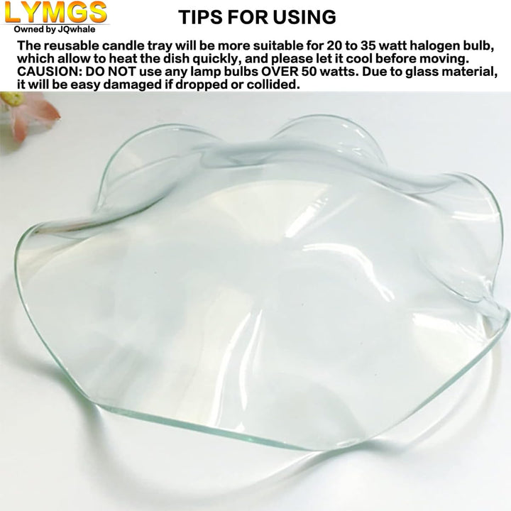 LYMGS 4.5 Replacement Flounces Oil Warmer Dish, 115mm R