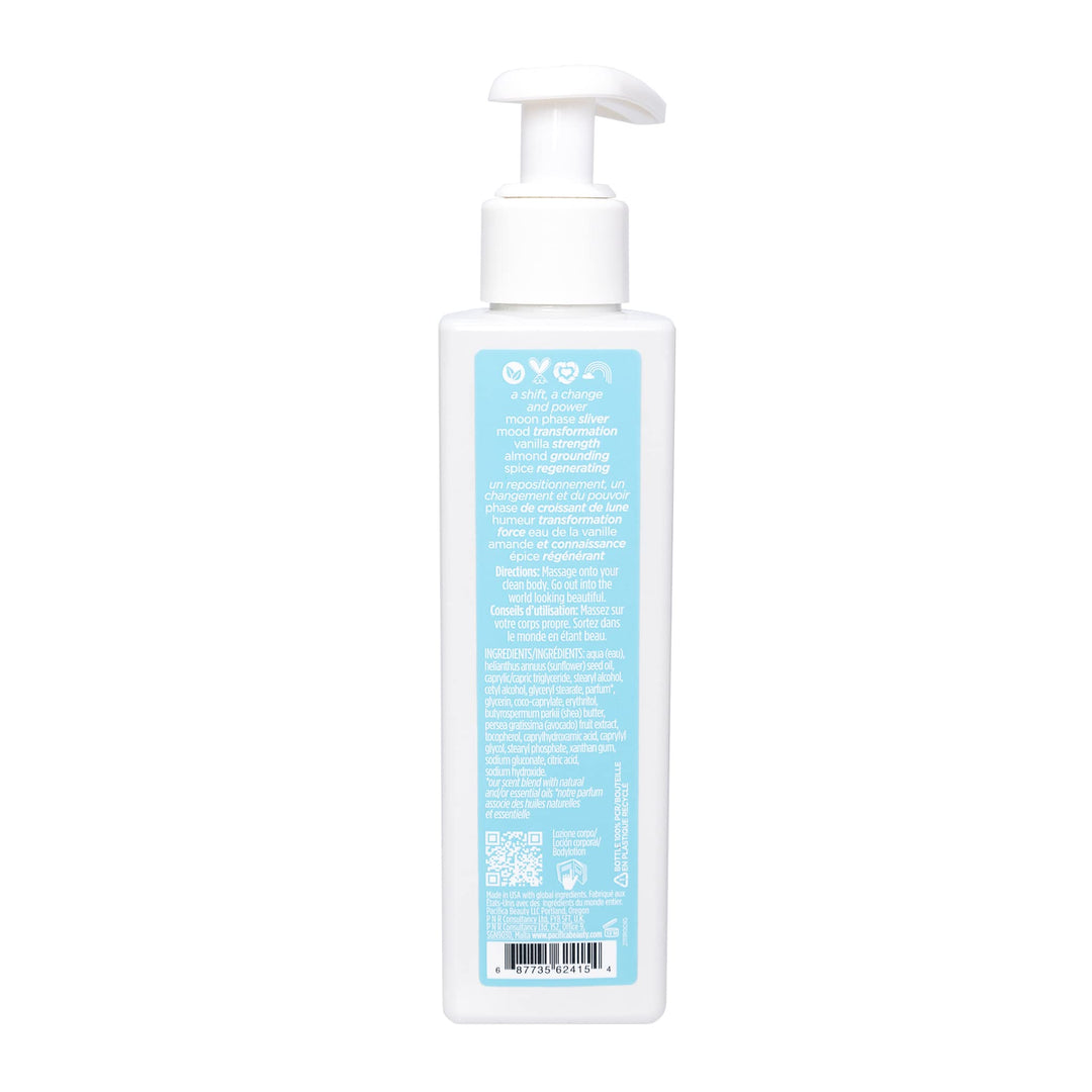 Beauty | Silver Moon Body and Hand Lotion | Lightweight, Hydrating |Nourishing Shea Butter + Sunflower Oil | Non-Greasy | Moisturizer for Dry Skin | Vegan + Cruelty Free