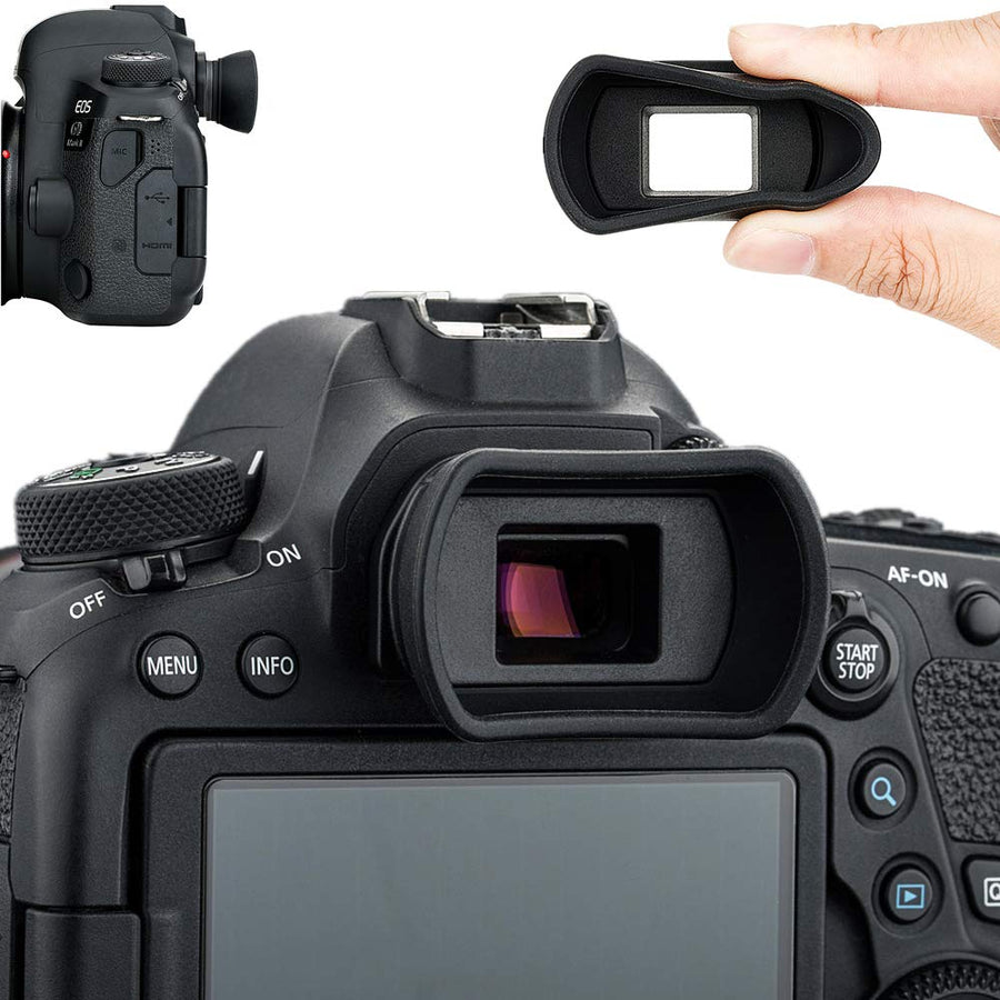 Soft Camera Eyecup Eyepiece Viewfinder Eyeshade for Can