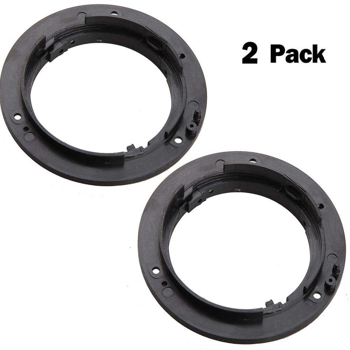 Shenligod (2pcs) 18-55mm Lens Bayonet Mount Ring Compat