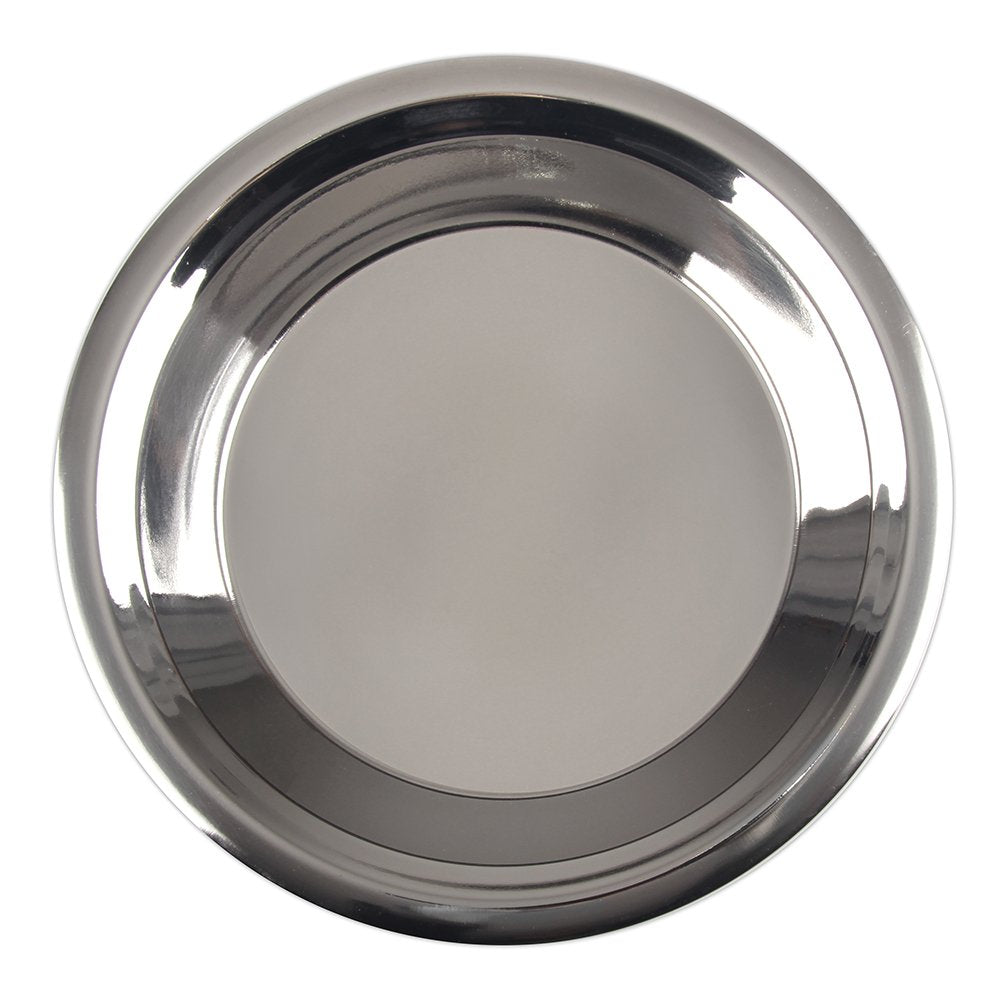 - 5M871 Stainless Steel 9 inch pie pan, Silver