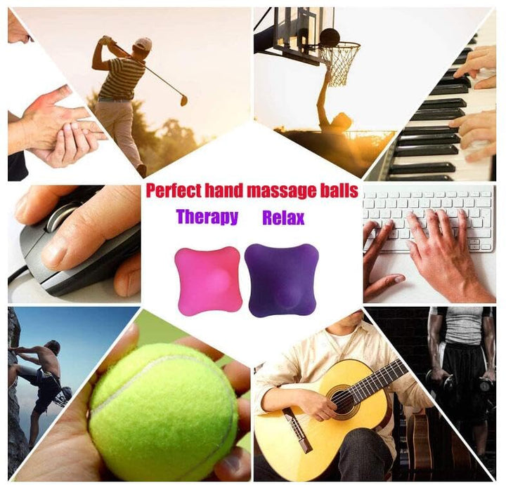 Hand Massage Exercise Therapy Balls-Deep Tissue Trigger