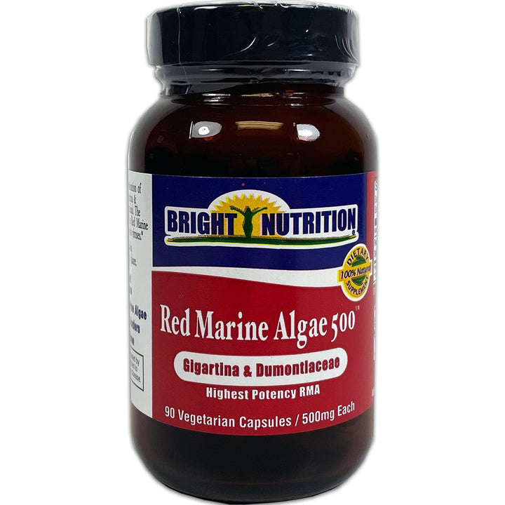 Red Marine Algae 500 - Gigartina &amp; Dumontacea - 90 VCaps/500mg