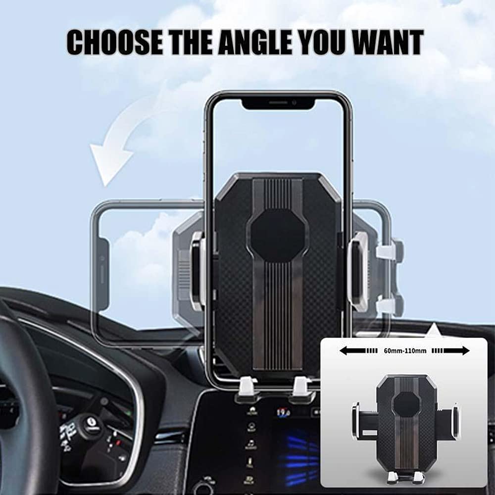 HIYITKS Car Phone Holder Mount, Suction Cup Cell Phone 