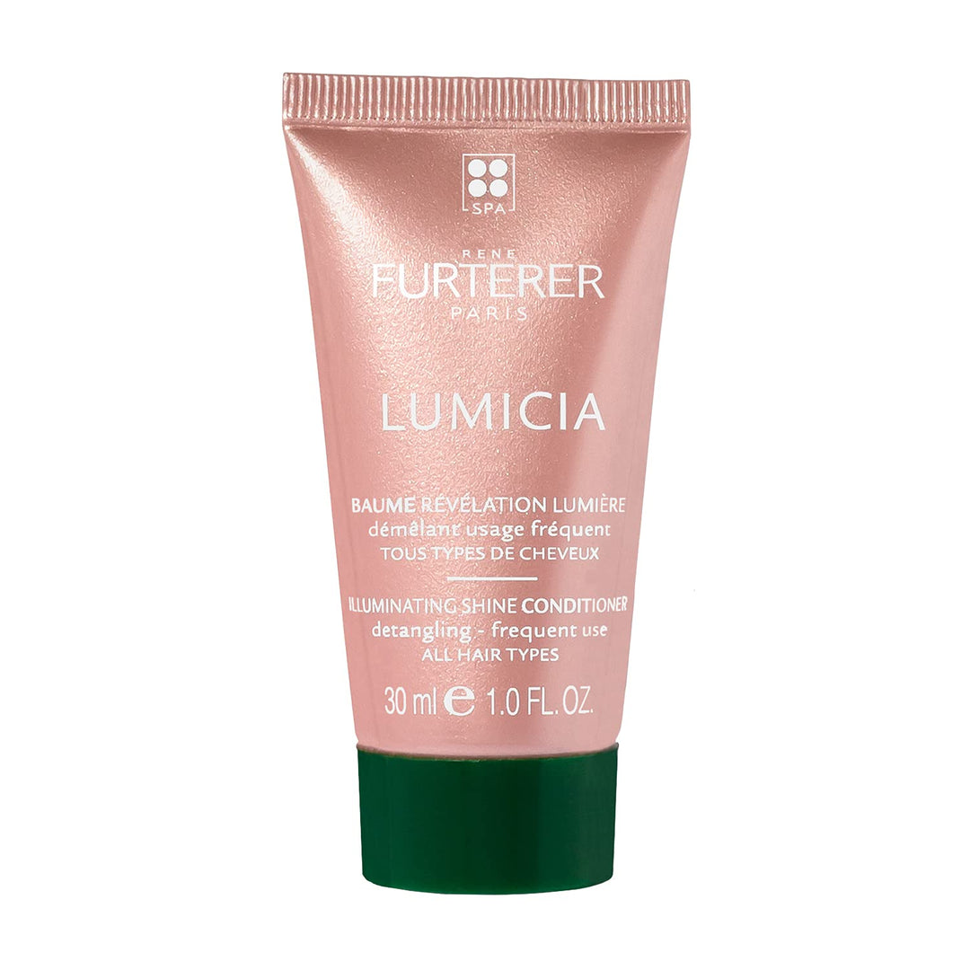 Rene Furterer LUMICIA Illuminating Shine Conditioner, Radiance Boosting, Dull Hair, Sulfate Free, Travel Size, 1 oz.