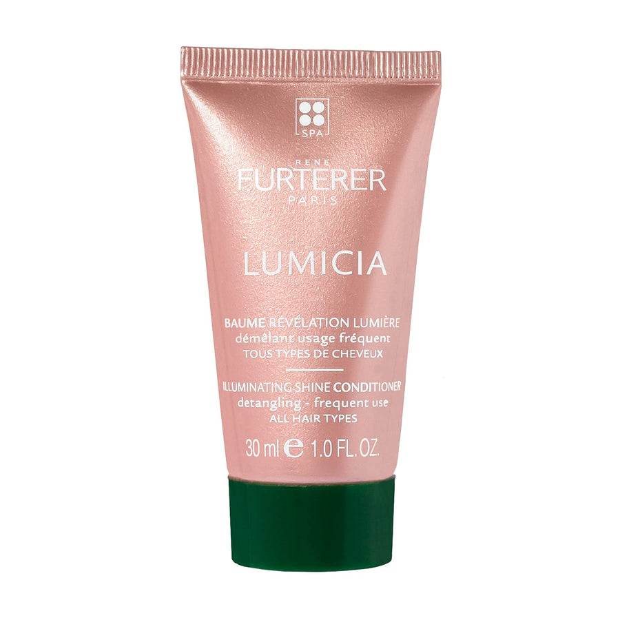 Rene Furterer LUMICIA Illuminating Shine Conditioner, Radiance Boosting, Dull Hair, Sulfate Free, Travel Size, 1 oz.