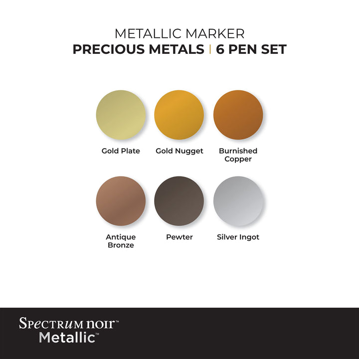 Metallic Marker Set, Multicolor