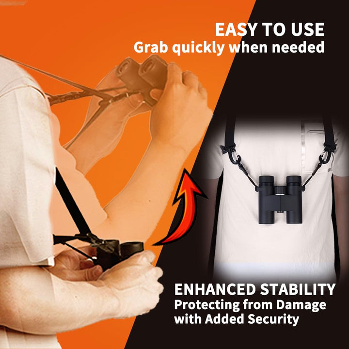 OUFABE Binocular Harness Strap, Binocular Strap, Adjust