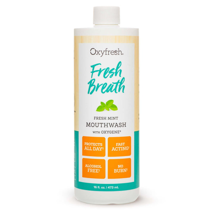 Oxyfresh Fresh Breath Fresh Mint Mouthwash – Dentist Re