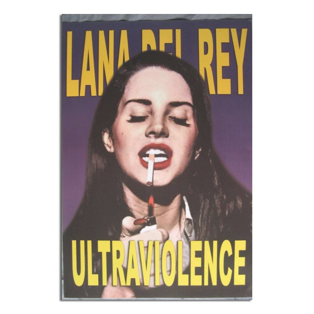 DQDF Lana Del Rey Posters Canvas Art Poster decorative wall decoration Poster 12x18inchs(30x45cm)