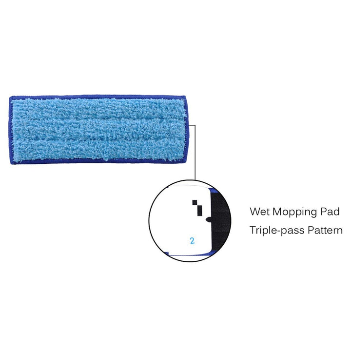 KEEPOW Upgraded Braava Jet 240 Mopping Pads Compatible 