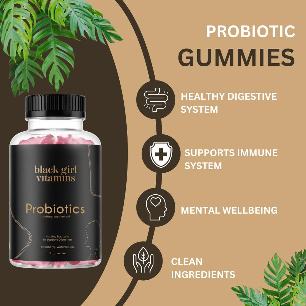 - Probiotic Gummies for Digestive Health and Immune Support, Gluten-Free Vitamins, (Raspberry-Watermelon), 60ct