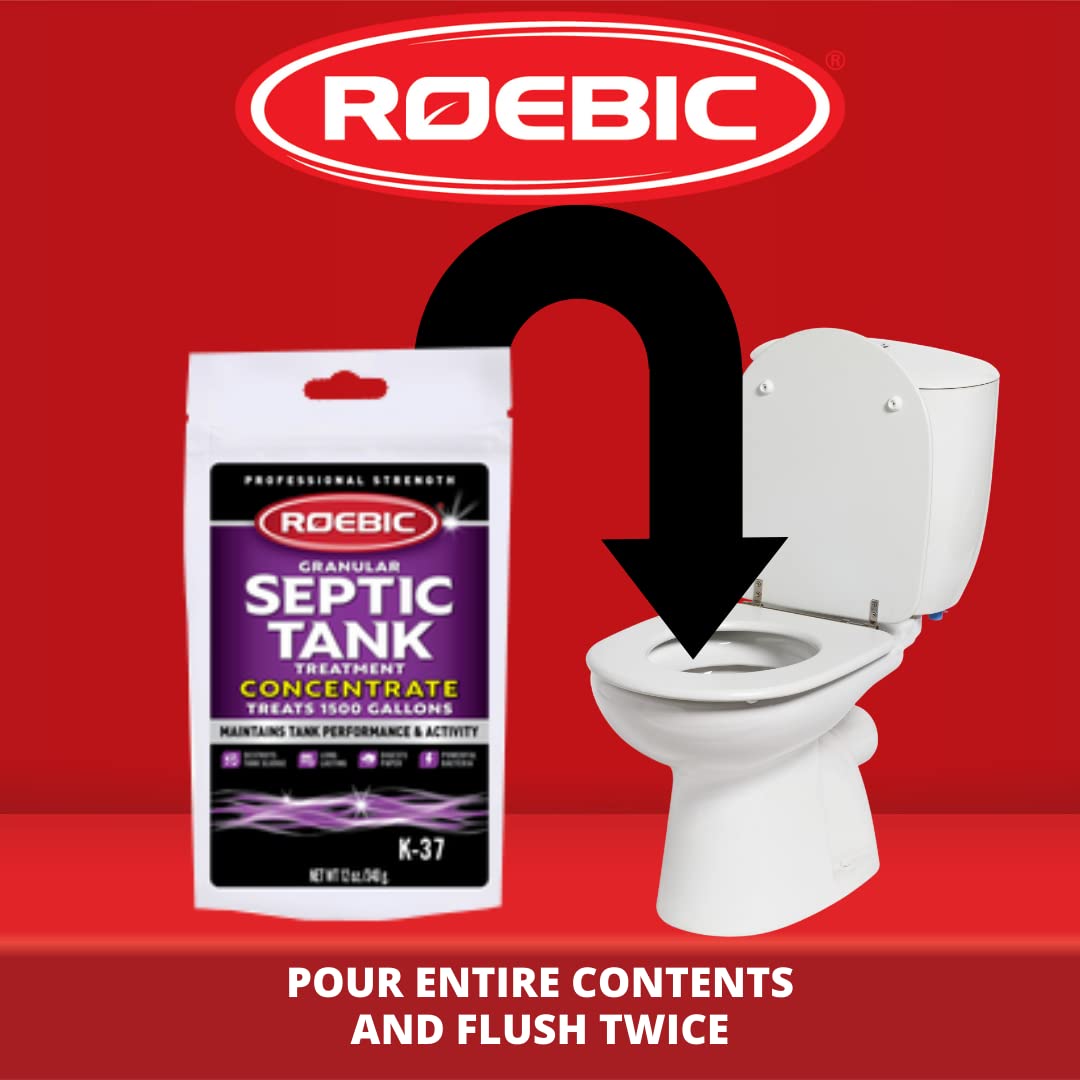 Roebic K-37-BAG Granular Septic Tank Treatment: Concent