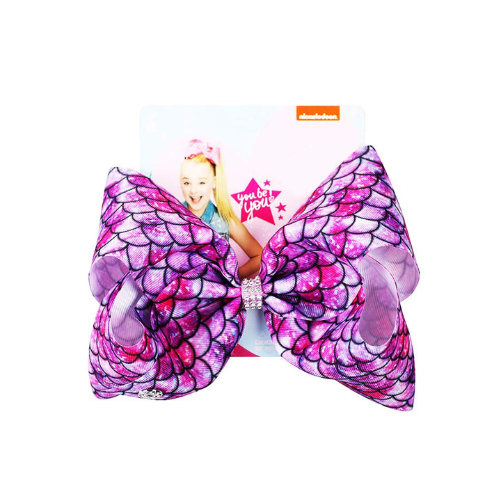 2 Pack Siwa Style Hair Bows for Girls -8 Inch Large Ribbon Hair Bows Alligator Clips Hair Barrettes Accessories Mermaid Bows Best Xmas Gift