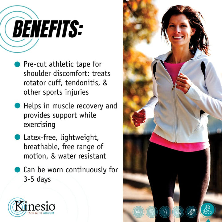 Kinesio Pre-Cut Application Shoulder Tape