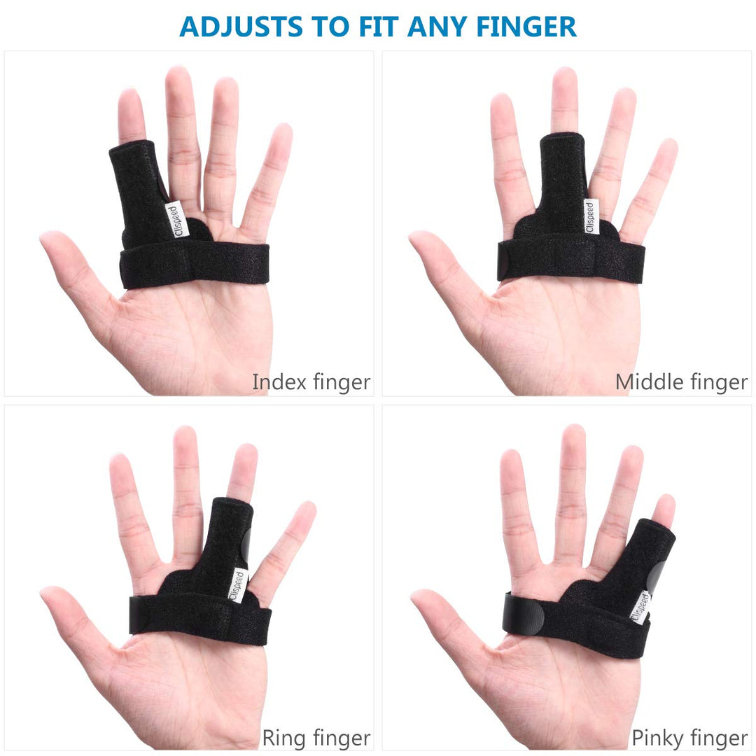 Clispeed Trigger Finger Splint Built-in Aluminium Suppo