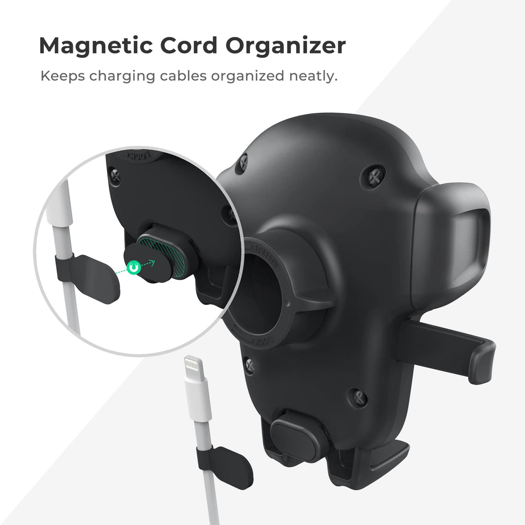 iOttie Easy One Touch 5 Air Vent & Flush Mount Combo - Universal Car Mount Phone Holder for iPhone, Google, Samsung, Moto, Huawei, Nokia, LG, and all other Smartphones