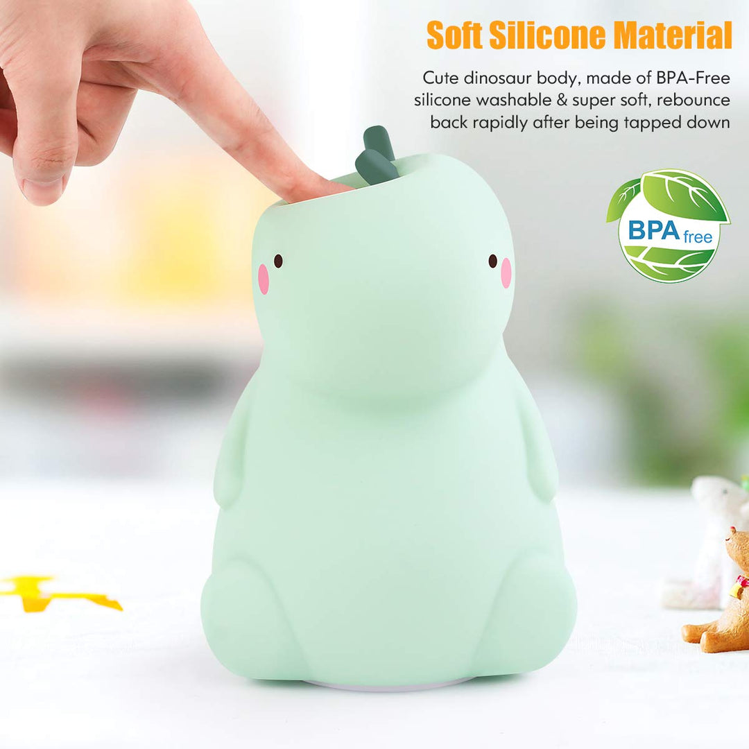Squirrel Kids Night Light, Cute Silicone Baby Night Lig
