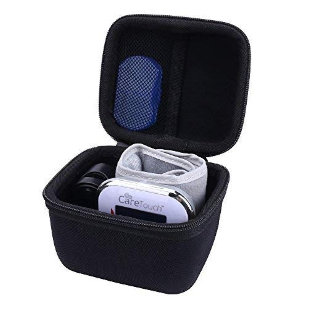 Aenllosi Hard Travel Case Replacement for iProven Wrist Blood Presure Monitor Cuff BPM fits iProvèn BPM-337 (Case Only)
