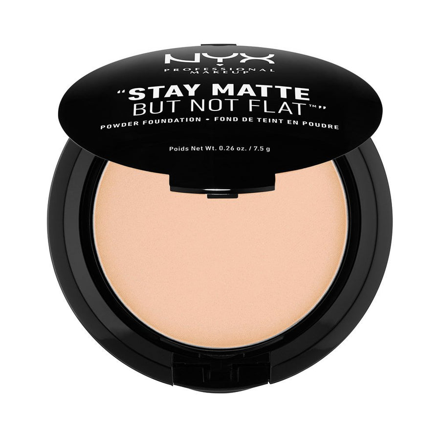 Stay Matte But Not Flat Powder Foundation, Natural
