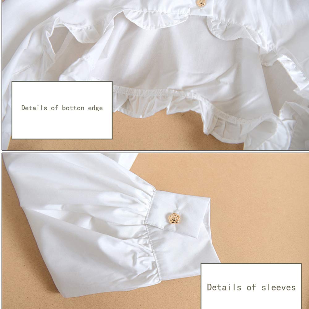 Elegtiskas Detachable Dickey Blouse False Collar Half S
