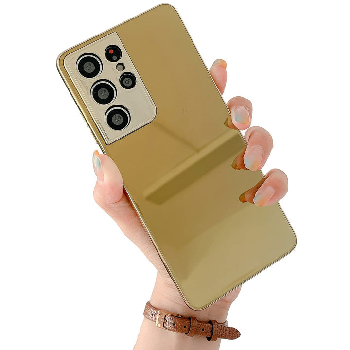 Luxury Fashion Mirror Case for Samsung Galaxy S21 Ultra