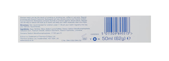 Freshmint Powerful Stain Removal Toothpaste 50Ml- Pack of 3