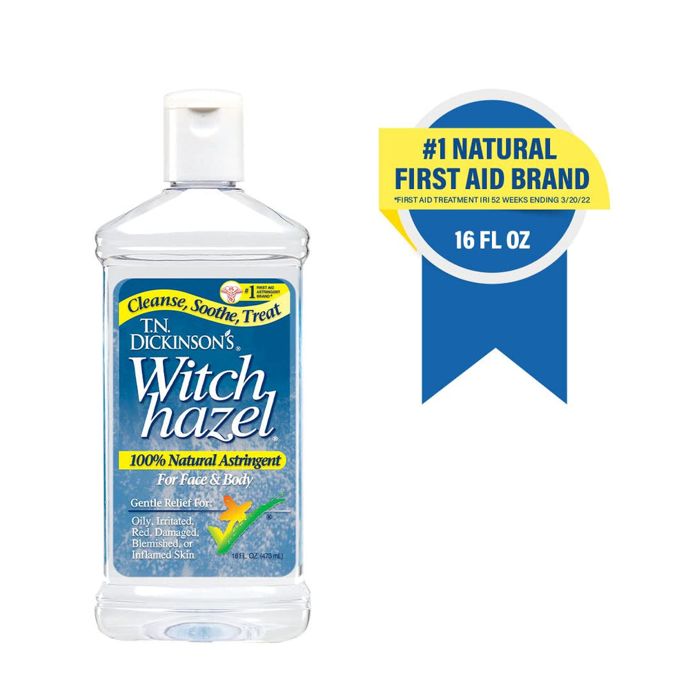 T.N. Astringent, 100% Natural, Witch Hazel & Aloe, 16 Fl Oz
