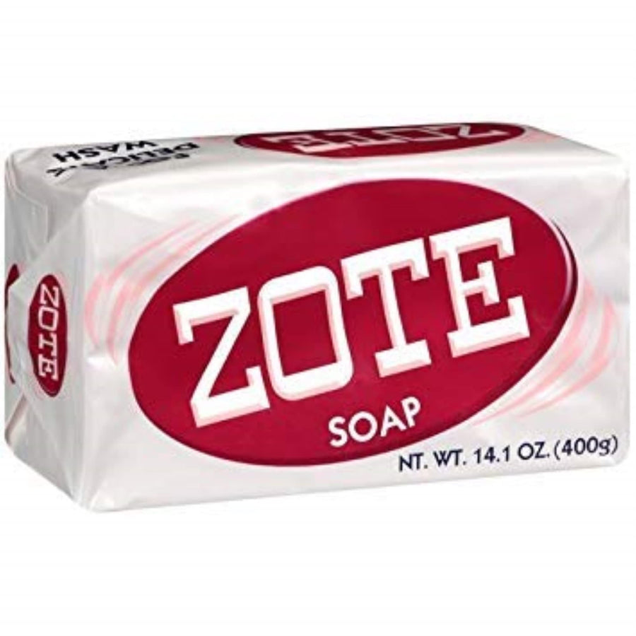 Zote Laundry Soap Bar Pink 14.1 Oz (4 Pack)