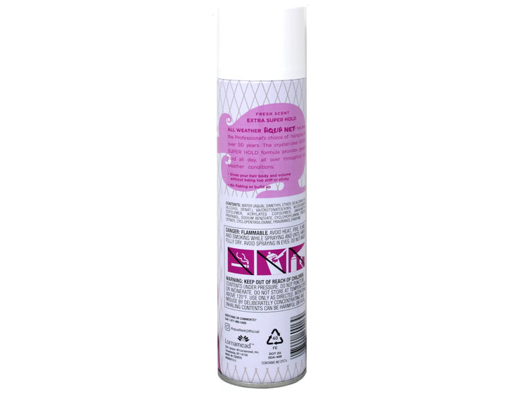 Net Professional Hair Spray Extra Super Hold 3 Unscented 11 oz (Pack of 3)