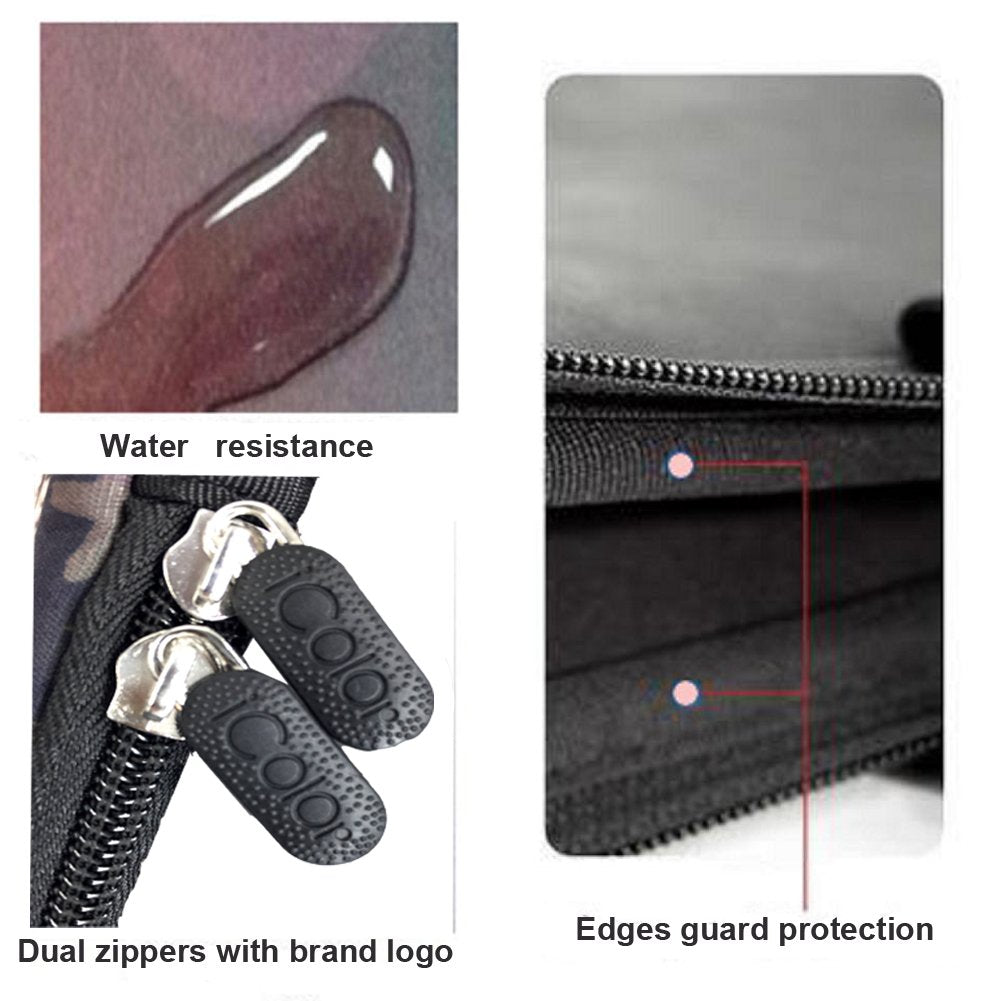 16 17 Laptop Sleeve Bag 16.5 17.3 17.4 inch Notebook Computer PC Neoprene Protection Zipper Case Cover Pouch Carrier Holder