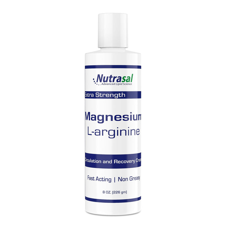 Nutrasal Magnesium L-Arginine Cream - 8oz