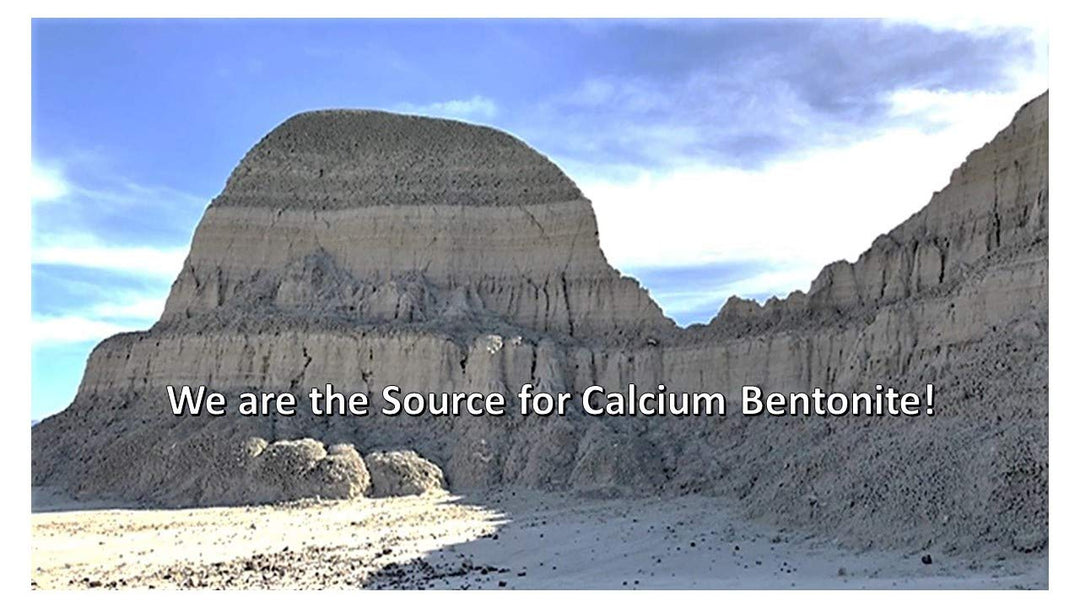 Deep Cleansing Face &amp; Body Mask Powder | 100% Natural &amp; Organic Calcium Bentonite Clay (also known as Montmorillonite Clay) | 16 oz